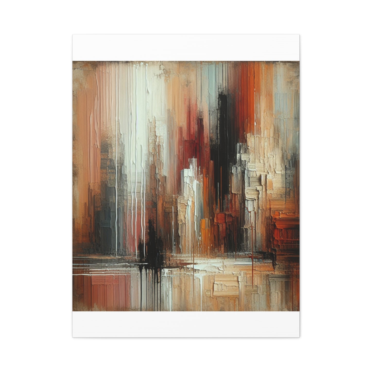 Abstract Urban - Matte Canvas, Stretched, 1.25"