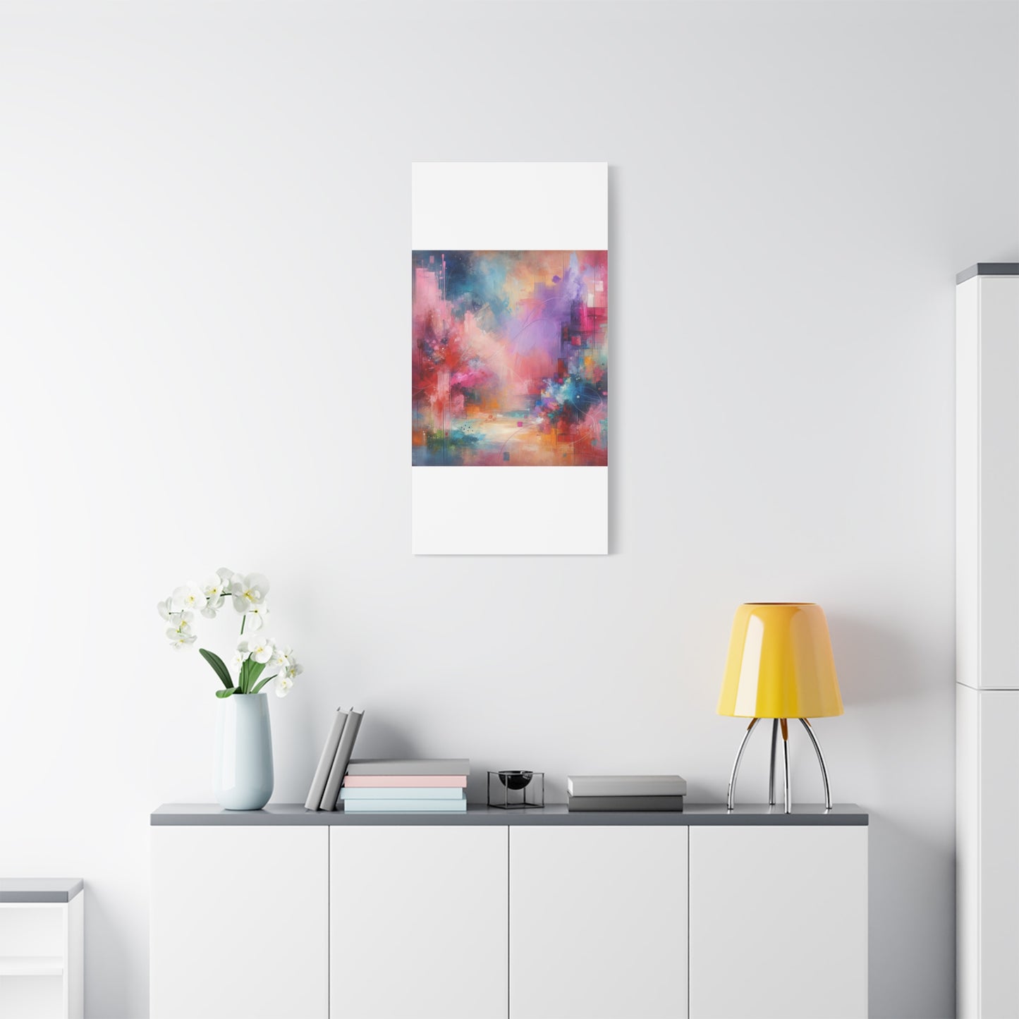 Abstract Color Symphony - Matte Canvas, Stretched, 1.25"