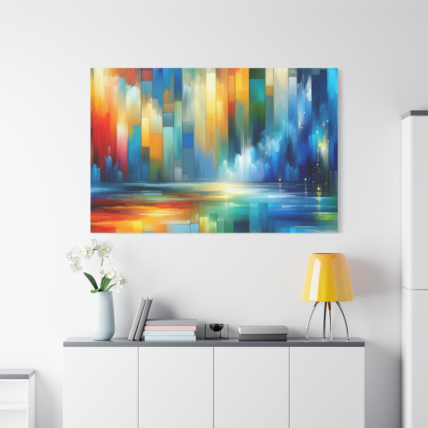 Colorful Reflections - Matte Canvas, Stretched, 1.25"