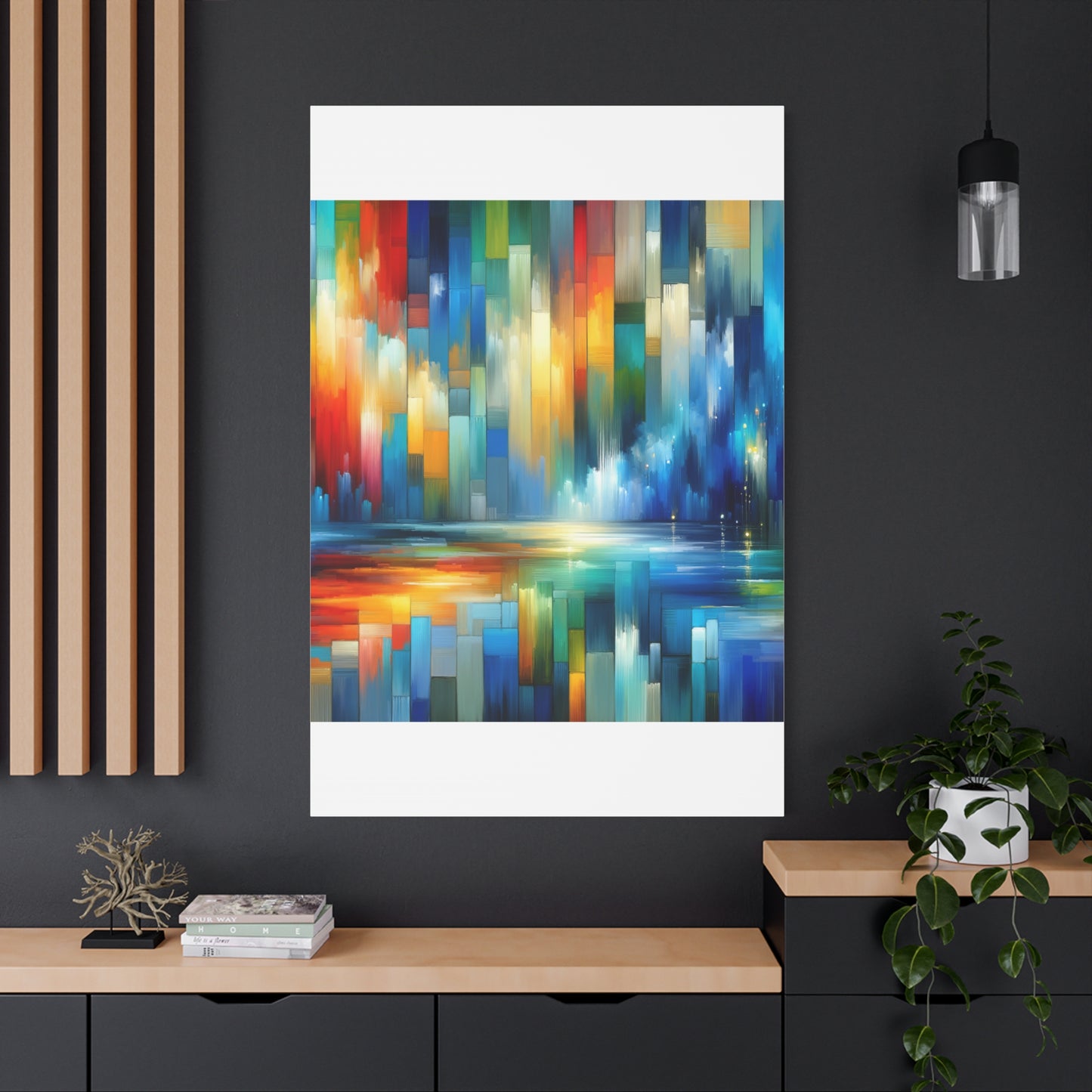 Colorful Reflections - Matte Canvas, Stretched, 1.25"