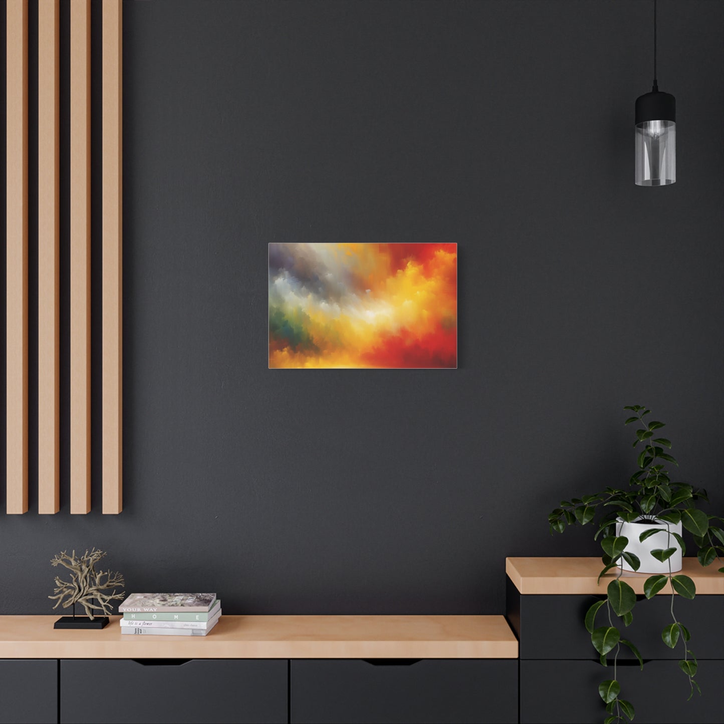 Vibrant Abstract Sky - Matte Canvas, Stretched, 1.25"