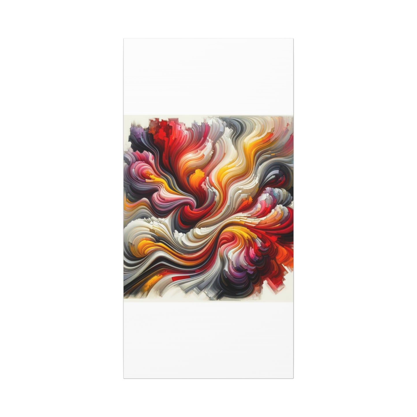 Vibrant Abstract Swirls - Matte Canvas, Stretched, 1.25"