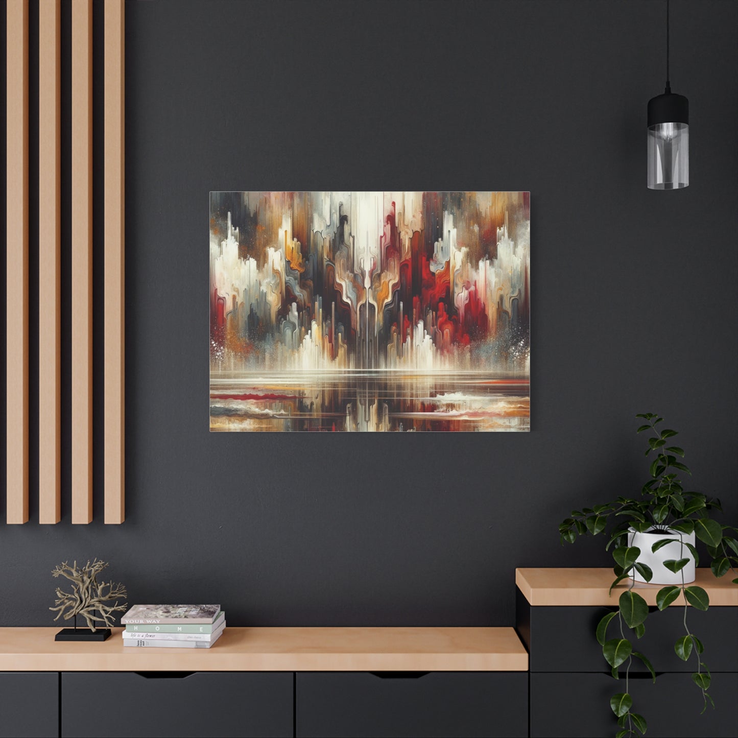 Abstract Symphony - Matte Canvas, Stretched, 1.25"