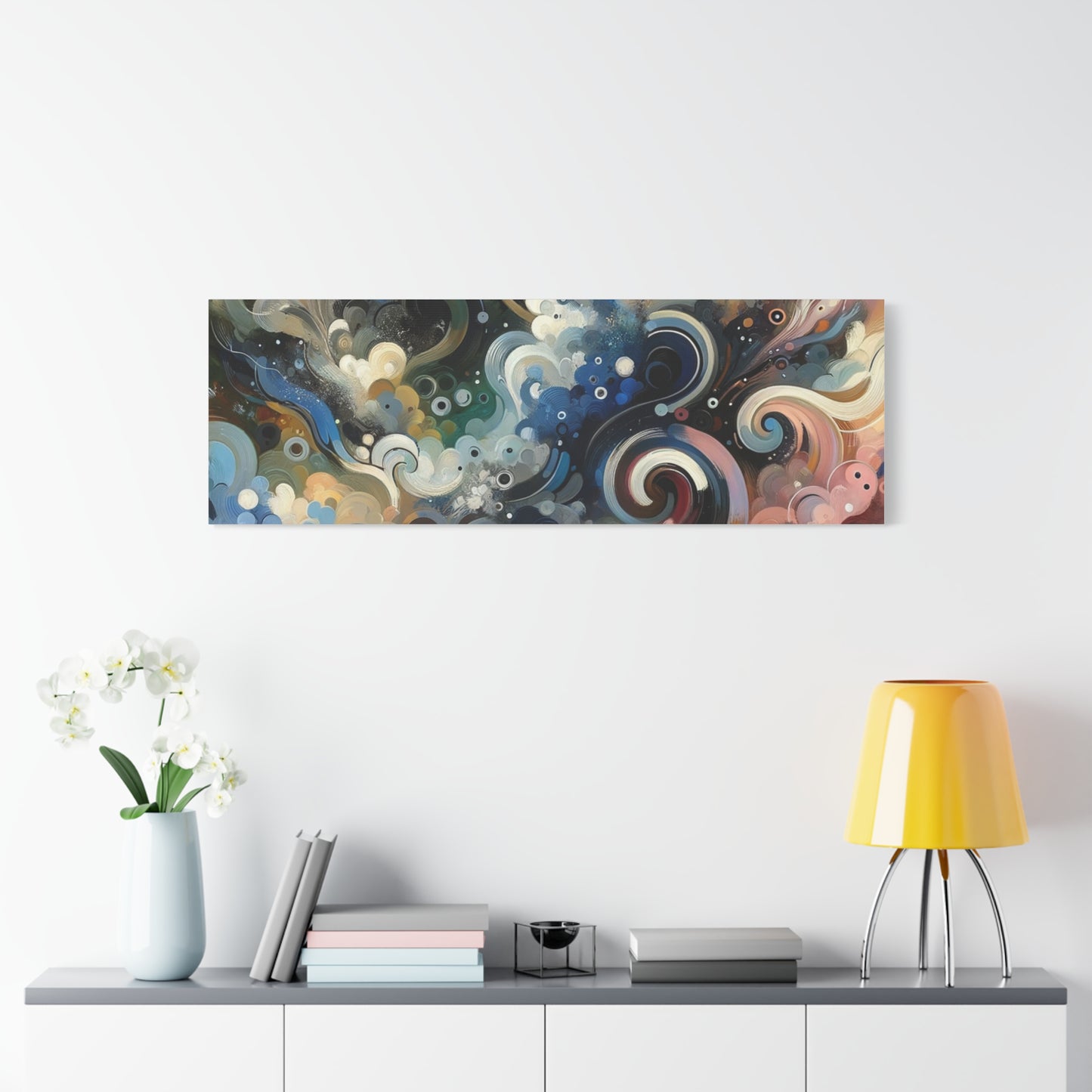 Abstract Swirls - Matte Canvas, Stretched, 1.25"