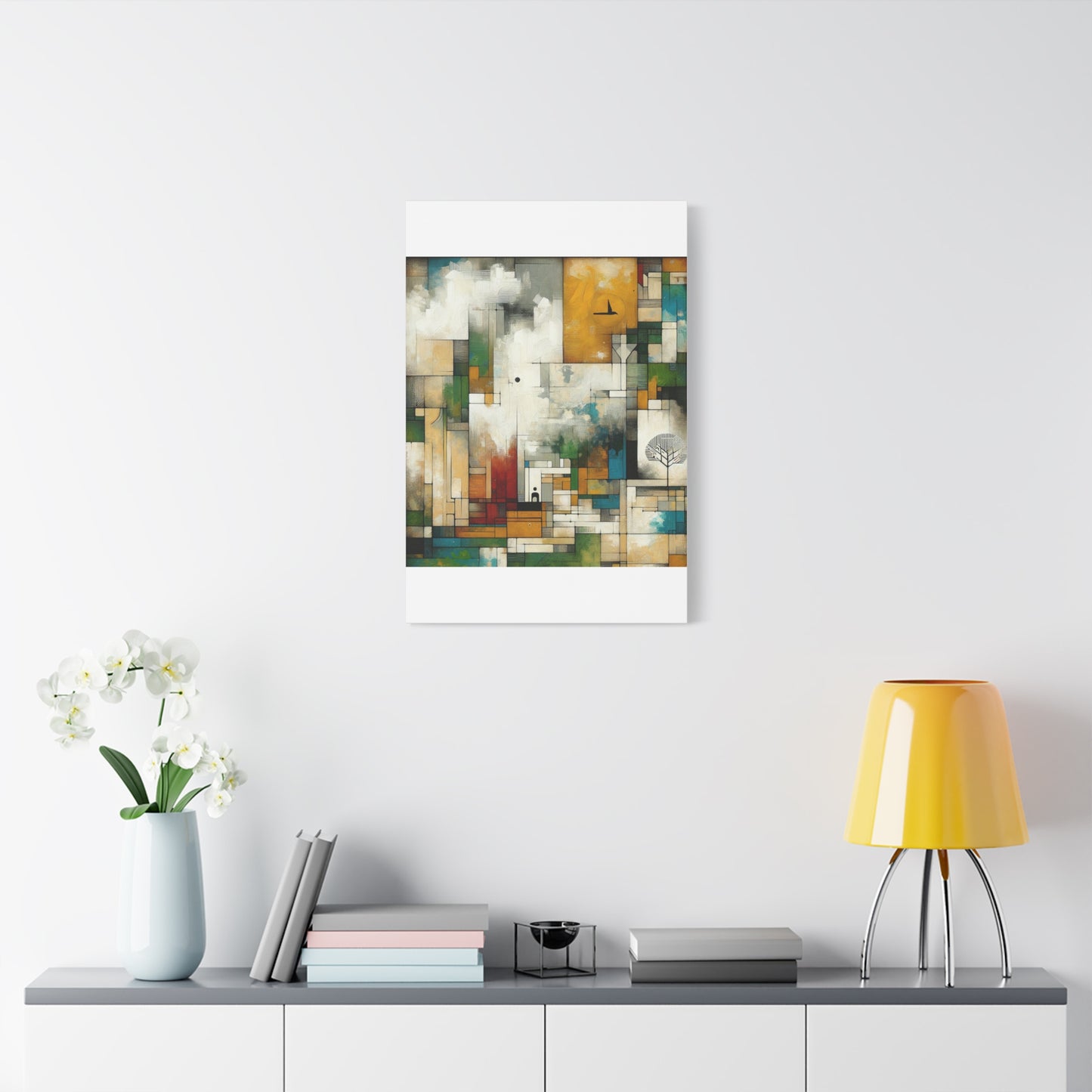 Abstract Geometric Art - Matte Canvas, Stretched, 1.25"