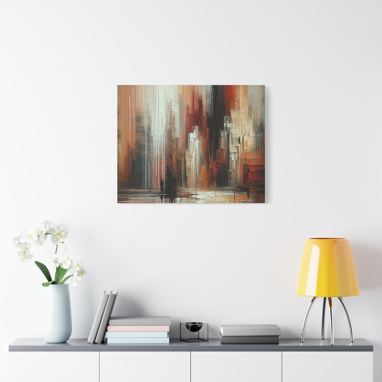 Abstract Urban - Matte Canvas, Stretched, 1.25"