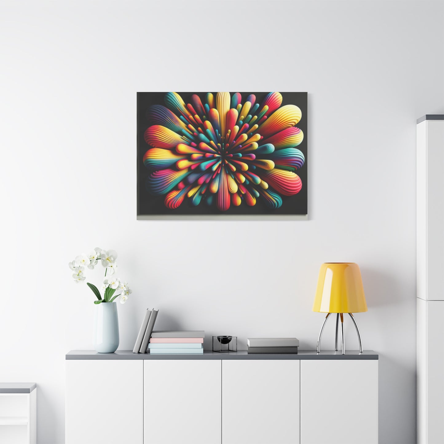 Vibrant Bloom - Matte Canvas, Stretched, 1.25"