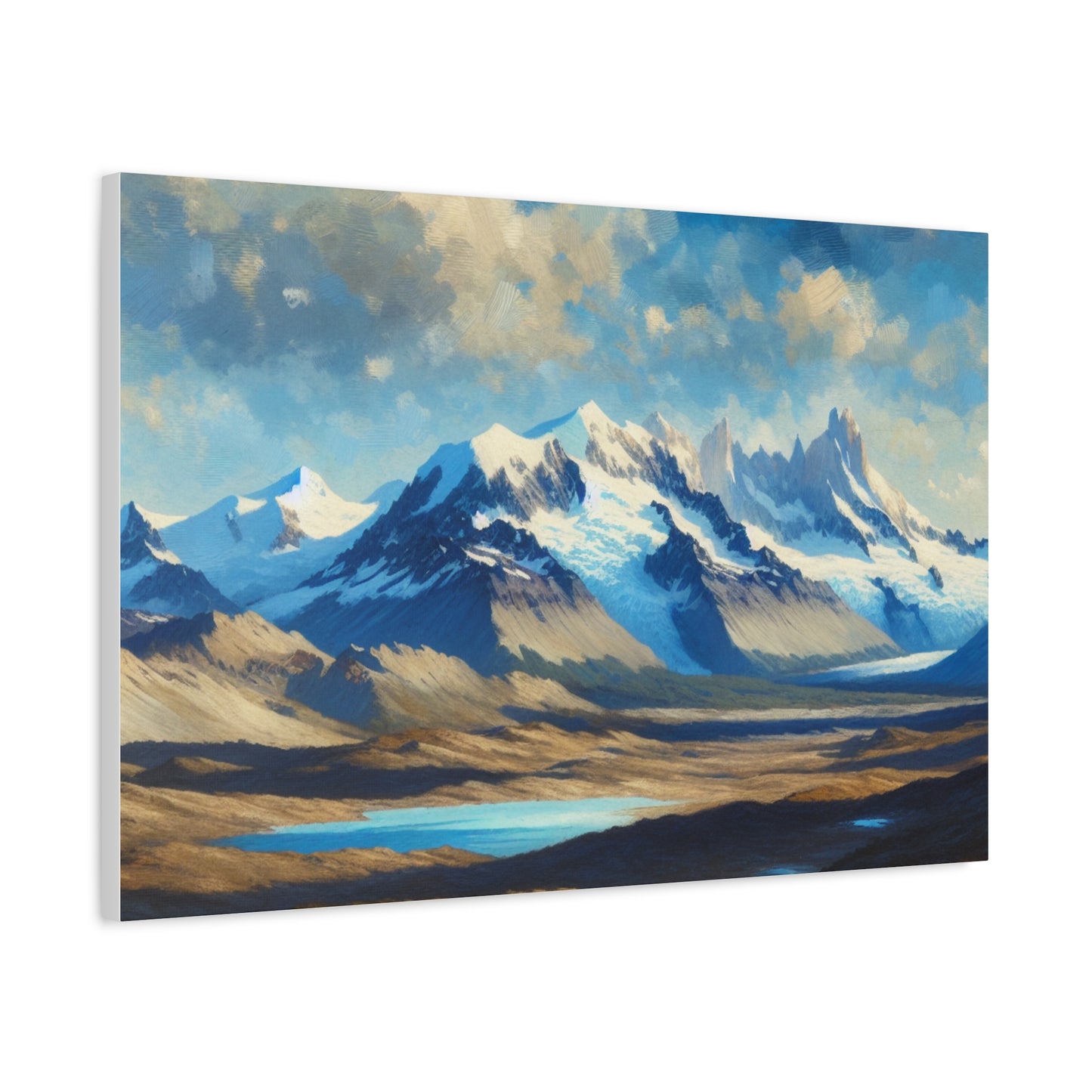 Mountain Landscape - Matte Canvas, Stretched, 1.25"