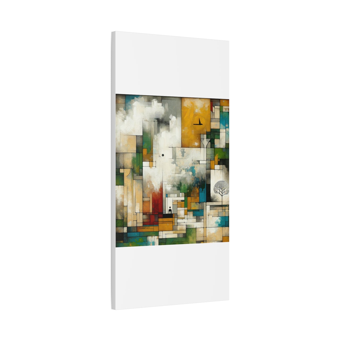 Abstract Geometric Art - Matte Canvas, Stretched, 1.25"