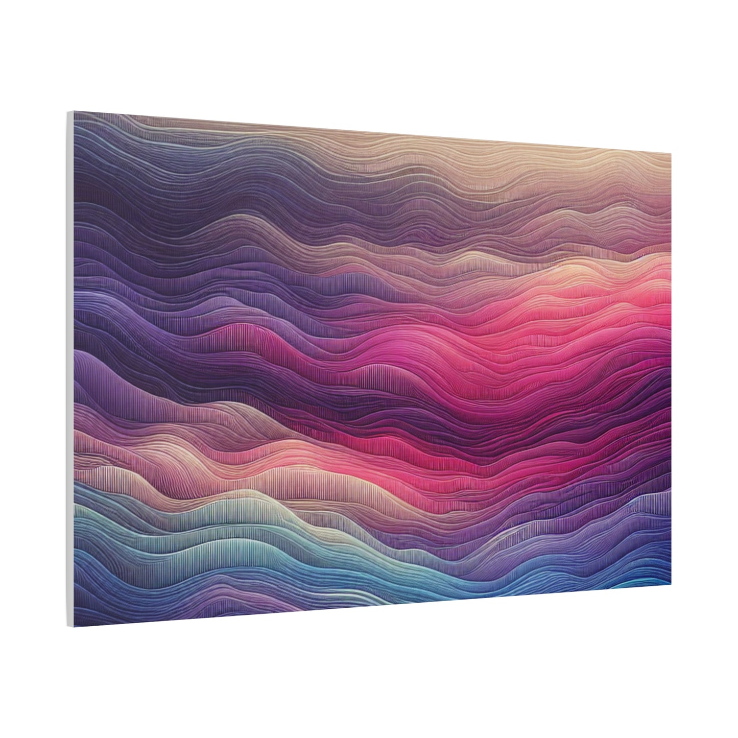 Wave Harmony - Matte Canvas, Stretched, 1.25"