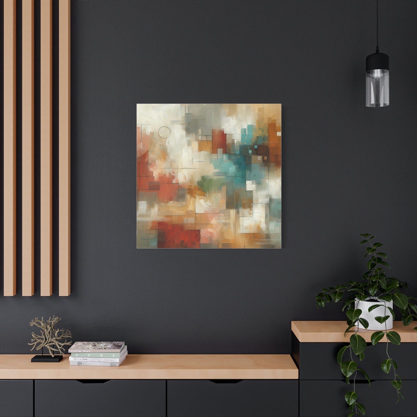 Abstract Symphony - Matte Canvas, Stretched, 1.25"