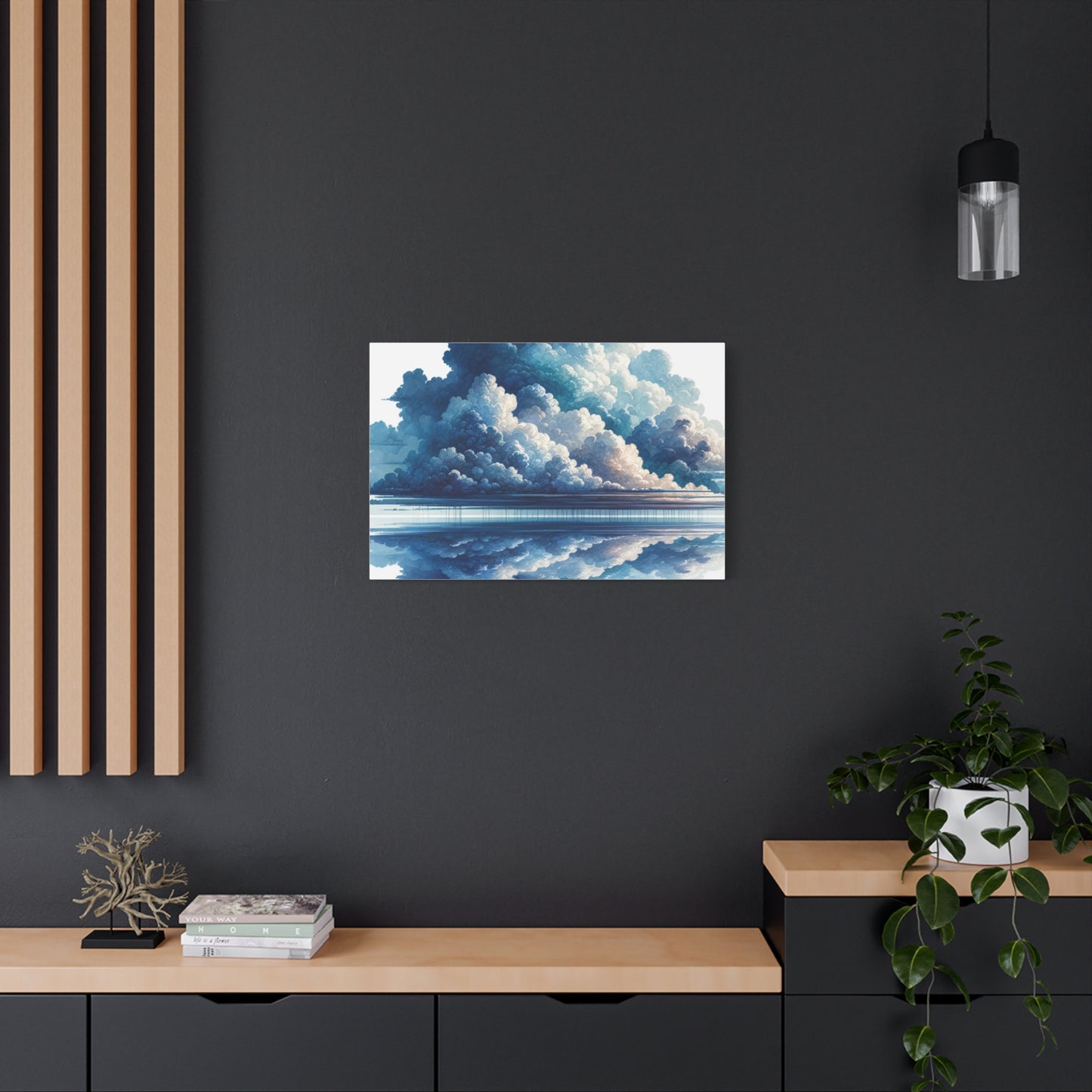 Cloud Reflections: Matte Canvas, Stretched, 1.25"