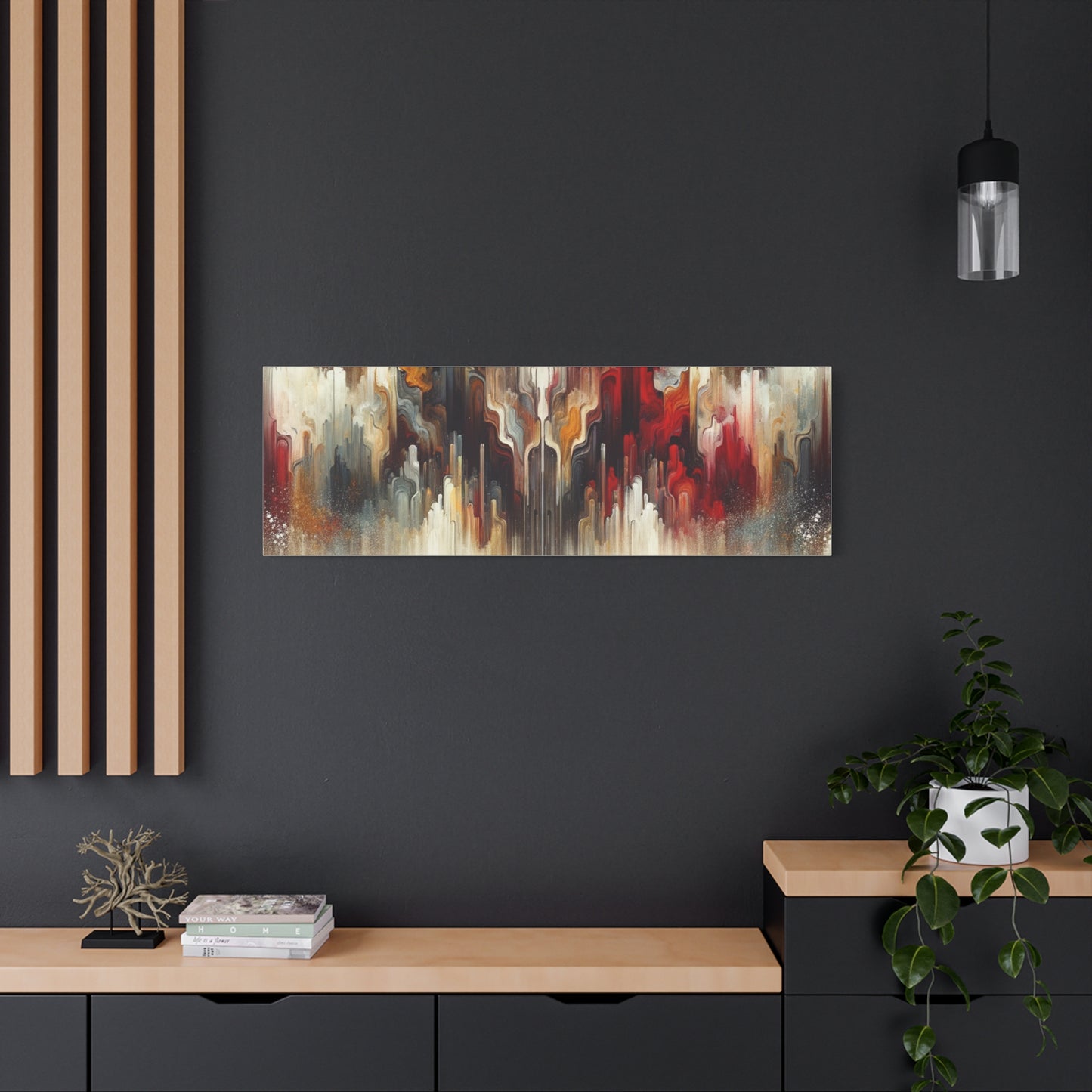 Abstract Symphony - Matte Canvas, Stretched, 1.25"