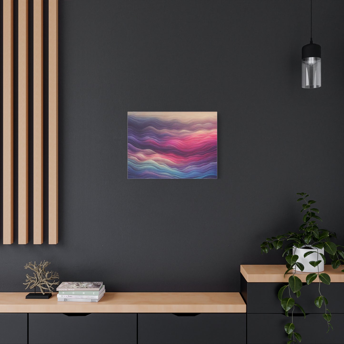 Wave Harmony - Matte Canvas, Stretched, 1.25"