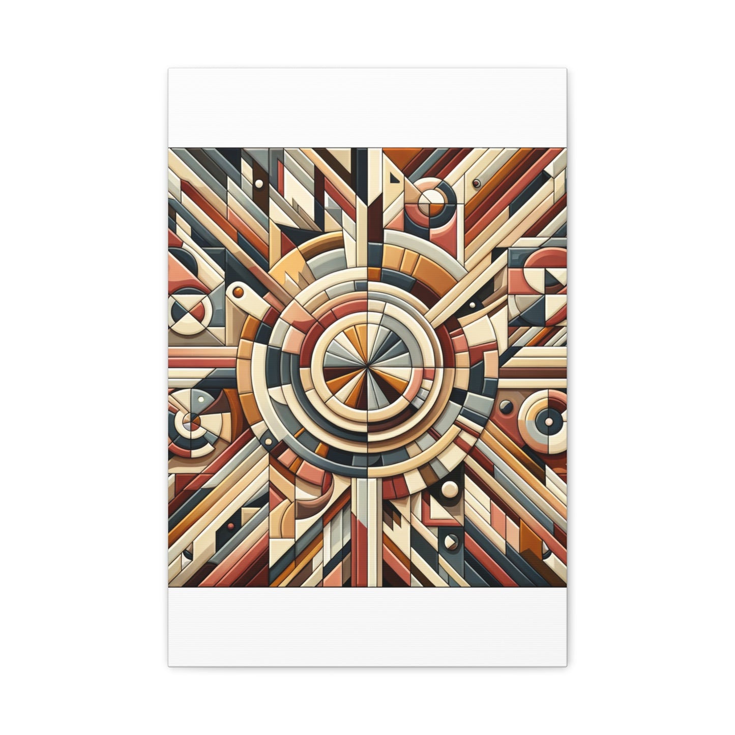 Geometric Abstraction - Matte Canvas, Stretched, 1.25"