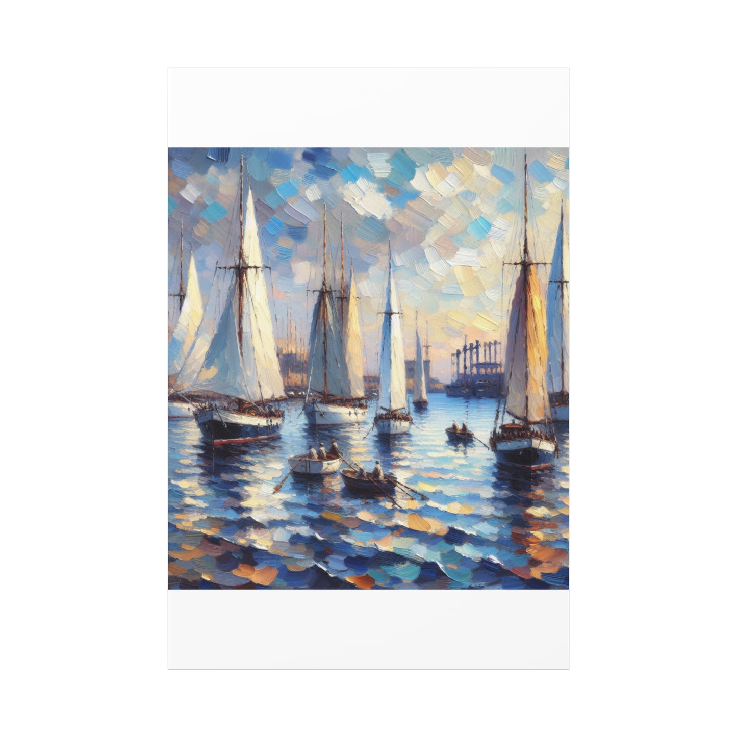 Sailing Serenity - Matte Canvas, Stretched, 1.25"