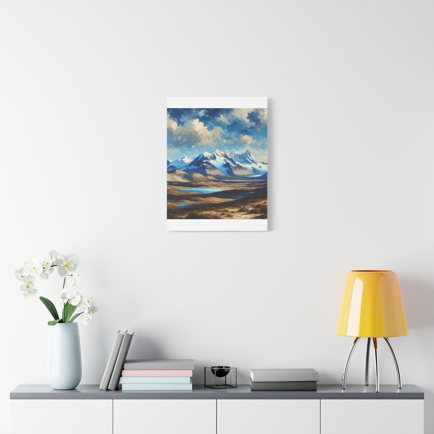 Mountain Landscape - Matte Canvas, Stretched, 1.25"