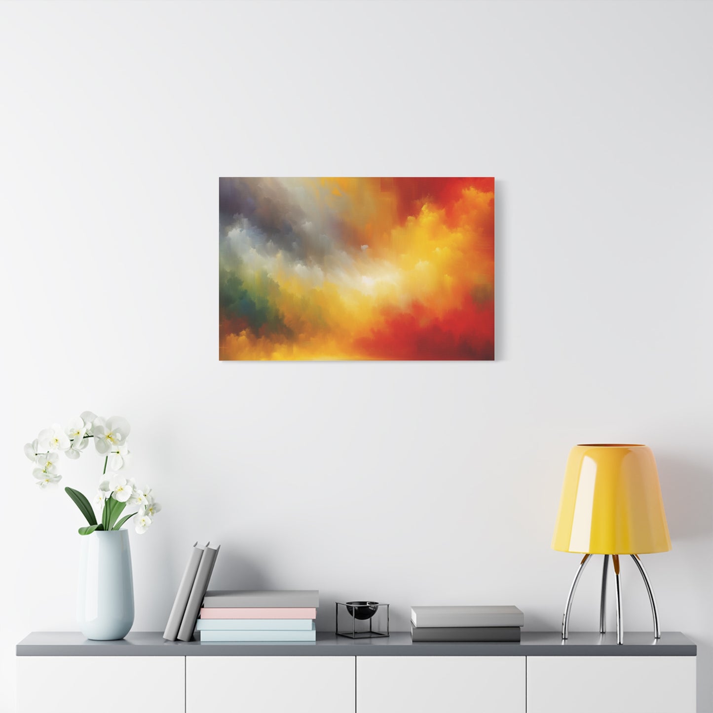 Vibrant Abstract Sky - Matte Canvas, Stretched, 1.25"