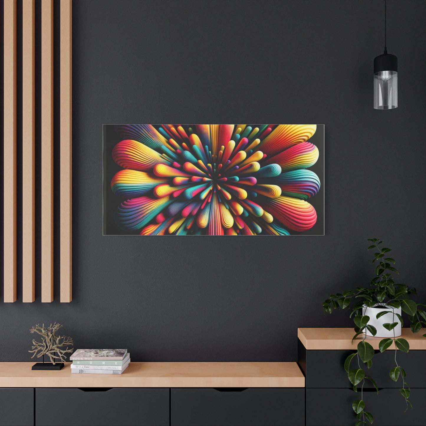 Vibrant Bloom - Matte Canvas, Stretched, 1.25"