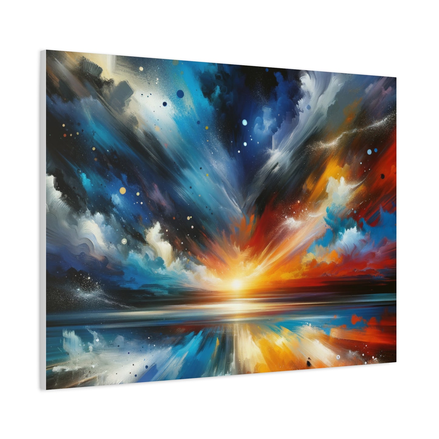 Vibrant Cosmic Sunrise - Matte Canvas, Stretched, 1.25"