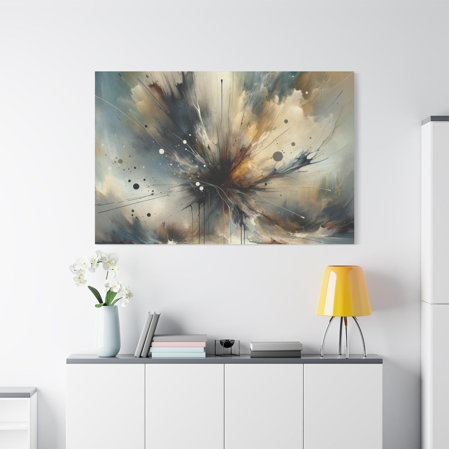 Abstract Explosion - Matte Canvas, Stretched, 1.25"