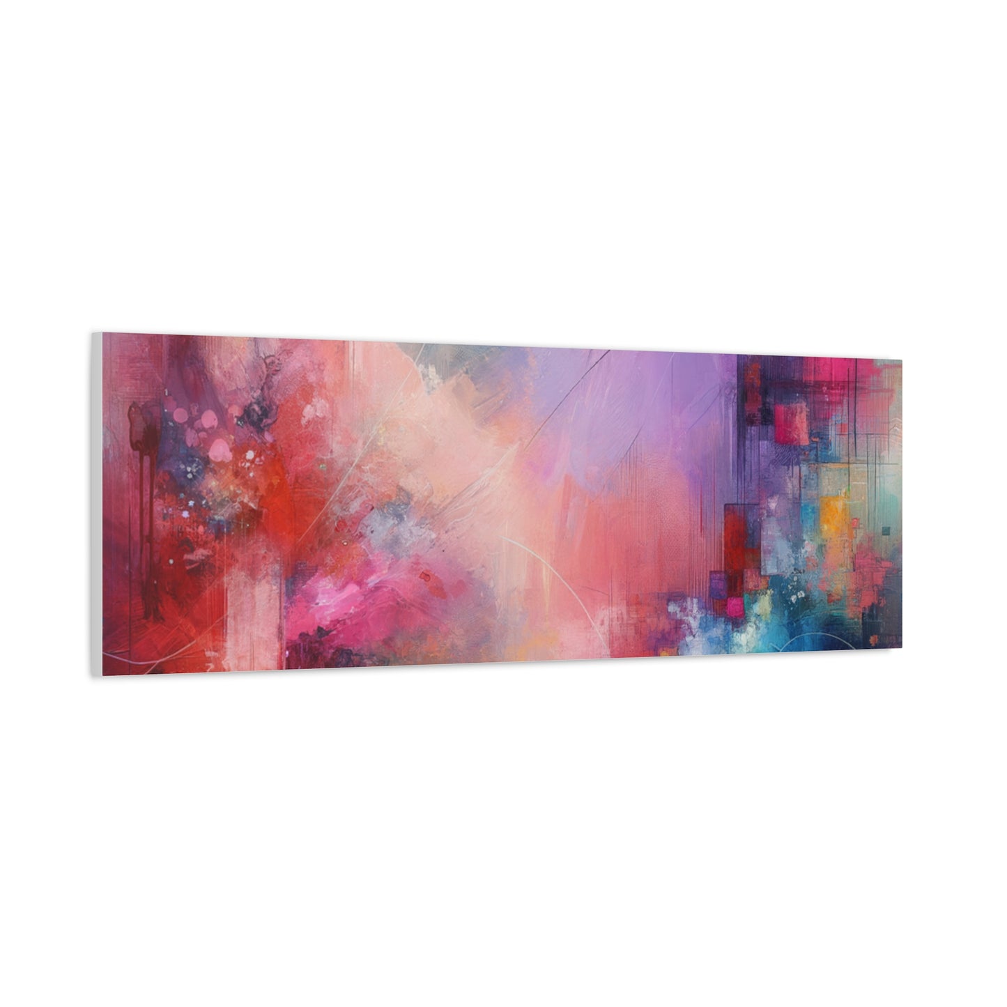 Abstract Color Symphony - Matte Canvas, Stretched, 1.25"