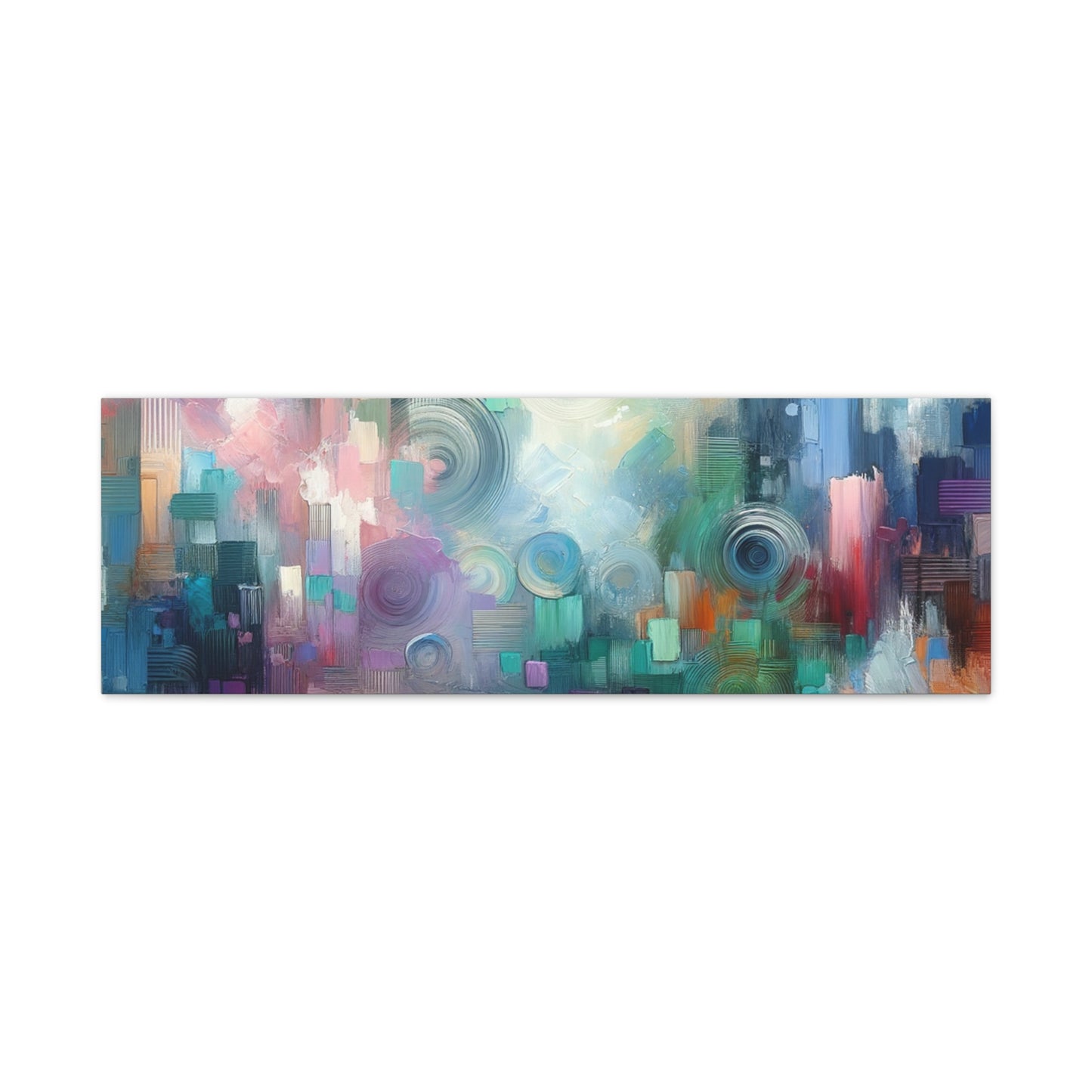 Abstract Color Symphony - Matte Canvas, Stretched, 1.25"