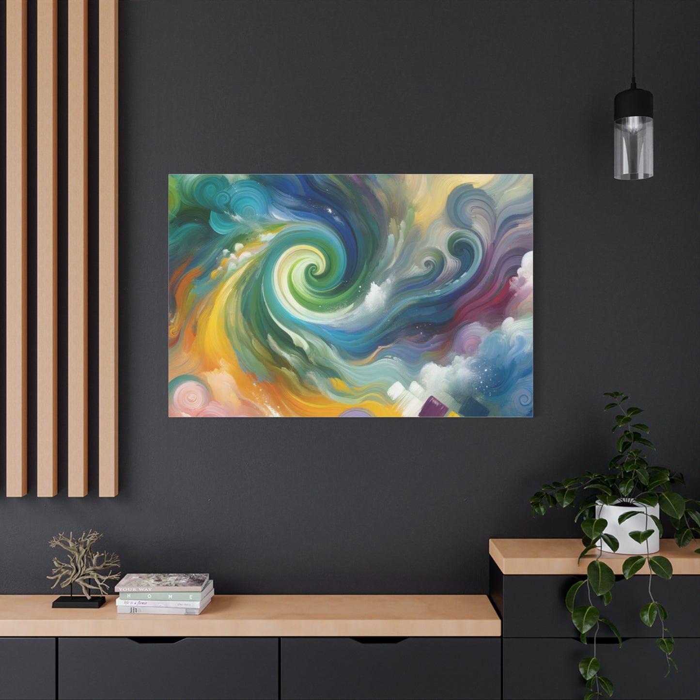 Swirling Symphony - Matte Canvas, Stretched, 1.25"