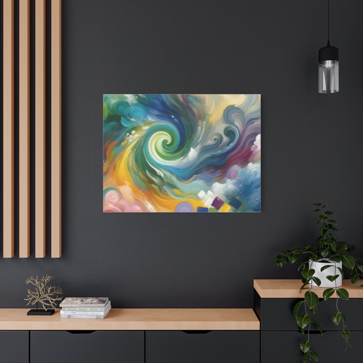 Swirling Symphony - Matte Canvas, Stretched, 1.25"