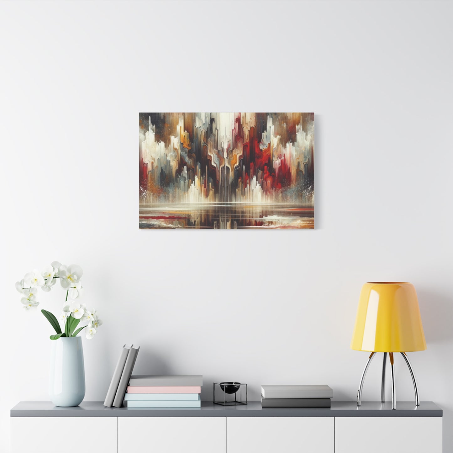 Abstract Symphony - Matte Canvas, Stretched, 1.25"