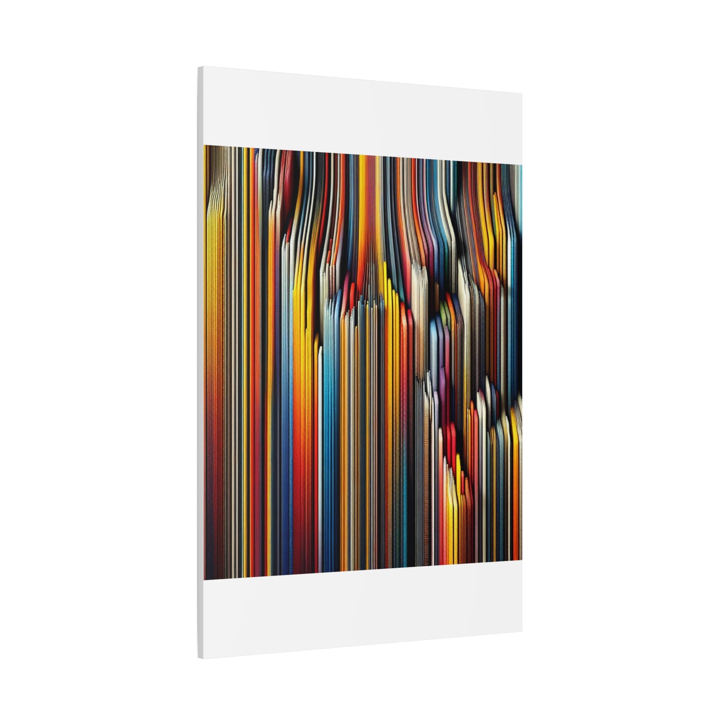 Vibrant Abstract Lines - Matte Canvas, Stretched, 1.25"