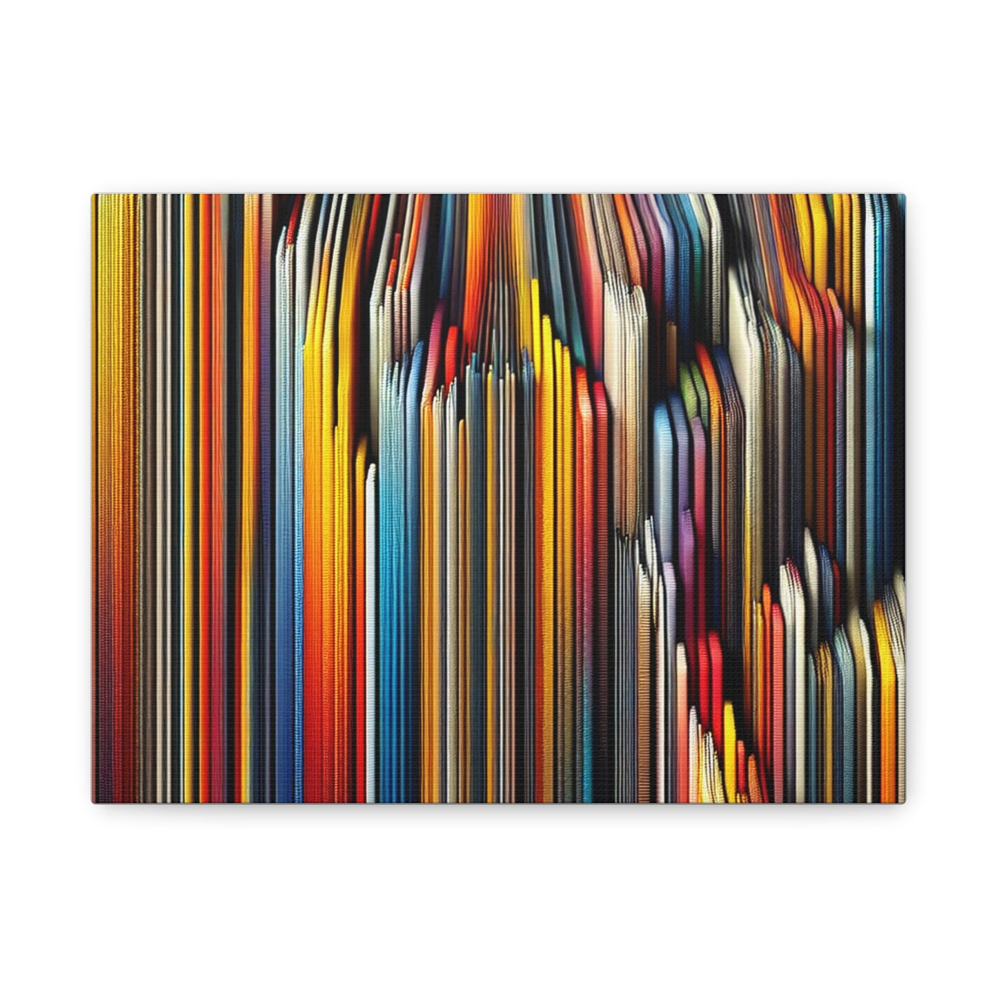 Vibrant Abstract Lines - Matte Canvas, Stretched, 1.25"