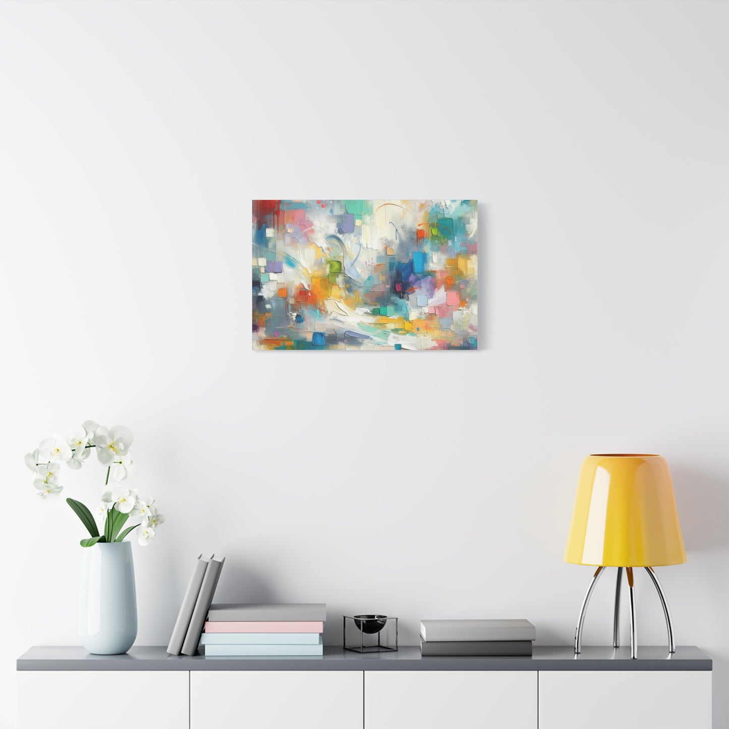 Abstract Color Burst - Matte Canvas, Stretched, 1.25"