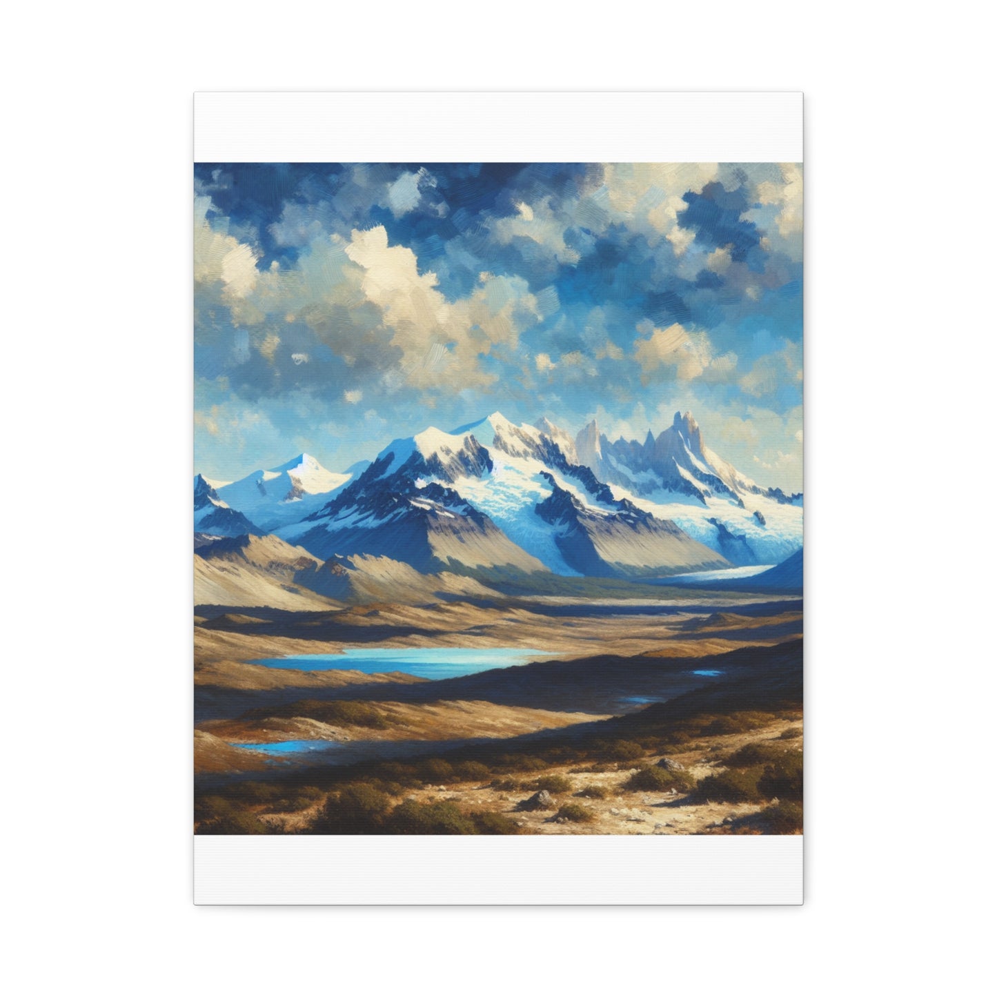 Mountain Landscape - Matte Canvas, Stretched, 1.25"