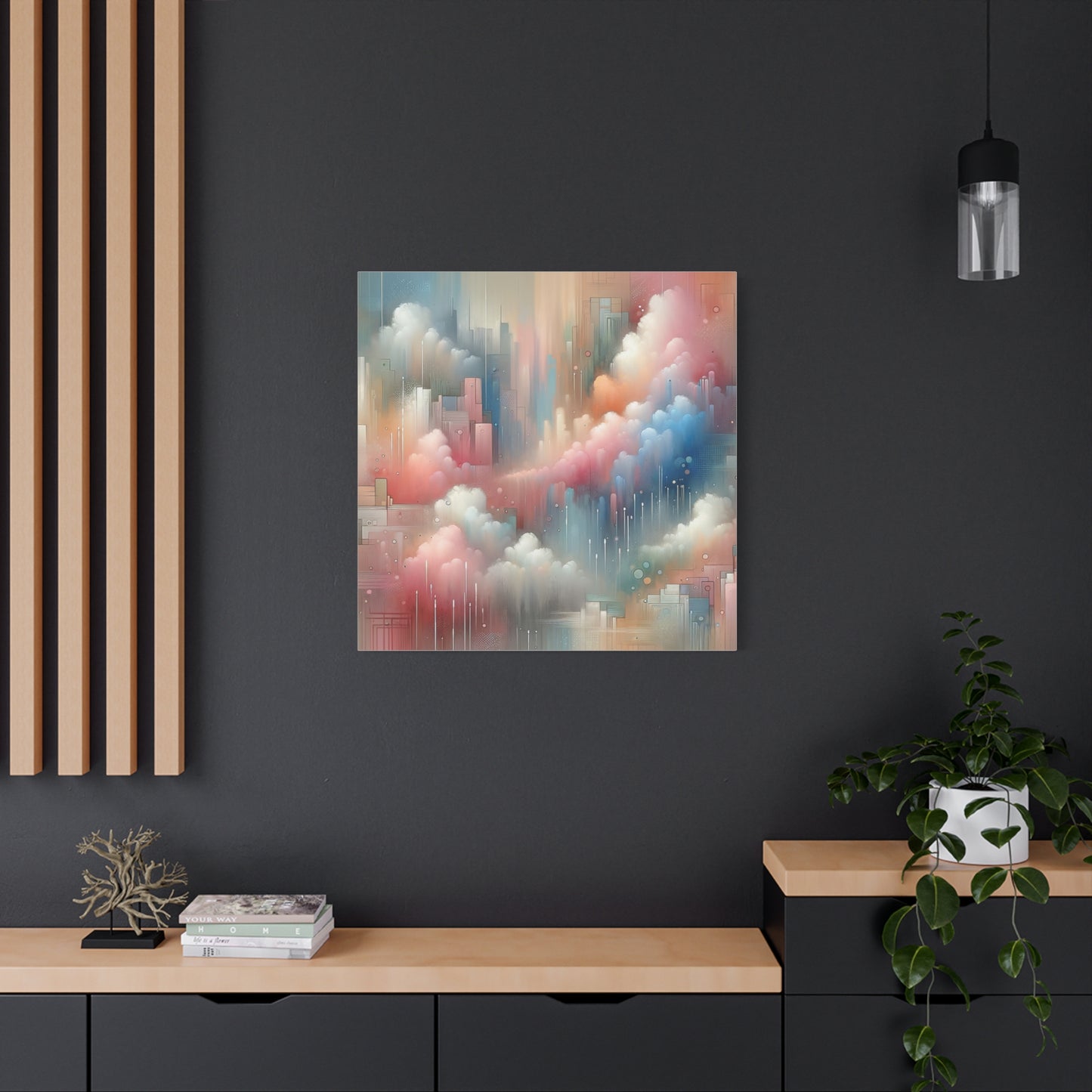 Abstract Cloudscape Matte Canvas, Stretched, 1.25"