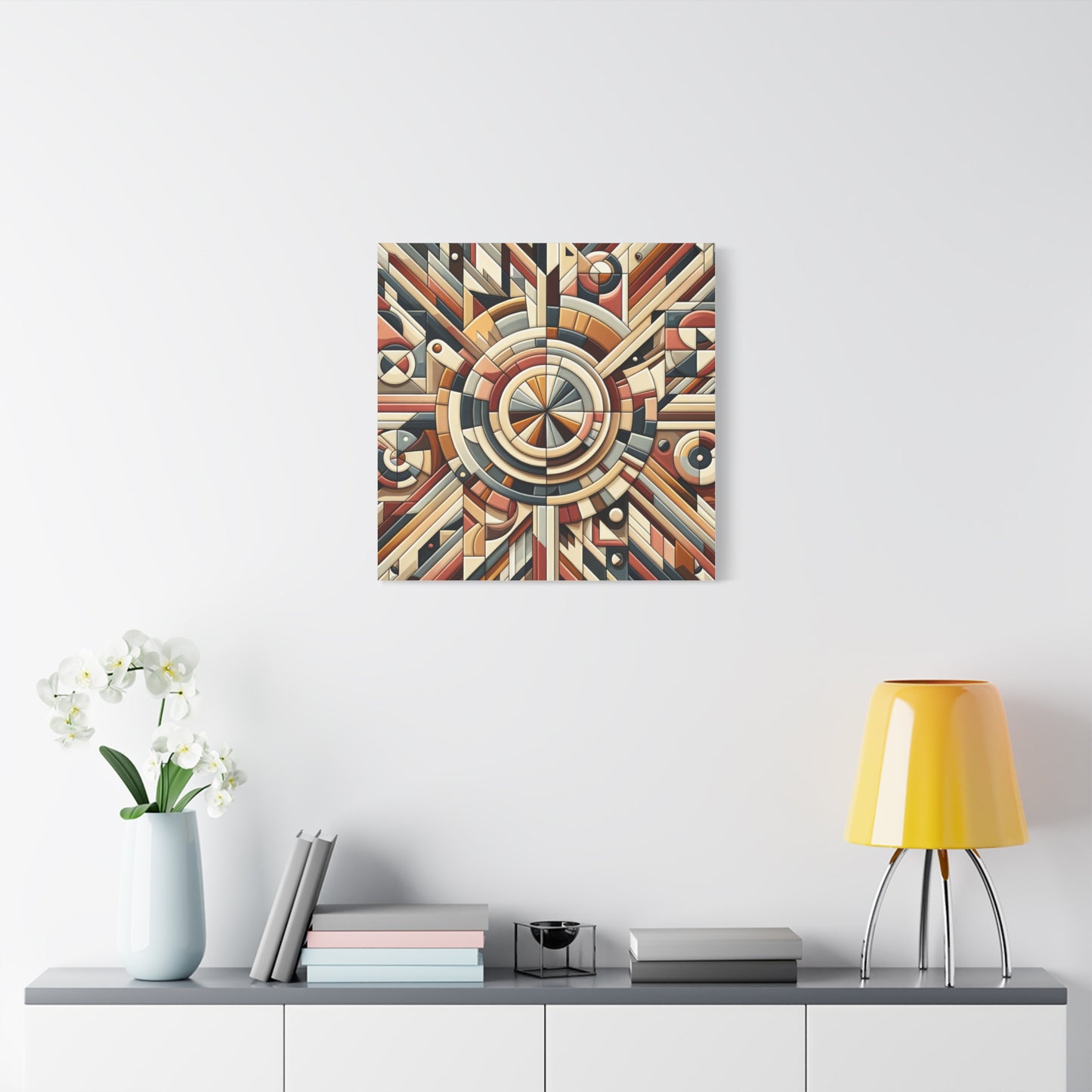 Geometric Abstraction - Matte Canvas, Stretched, 1.25"