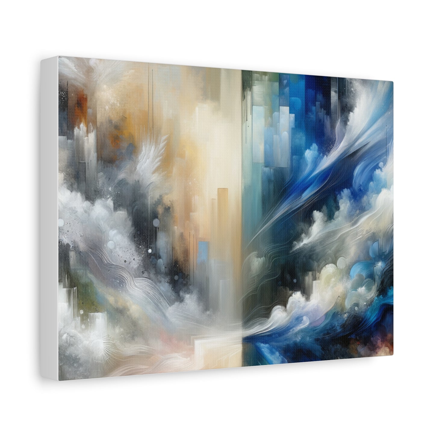 Abstract Duality - Matte Canvas, Stretched, 1.25"