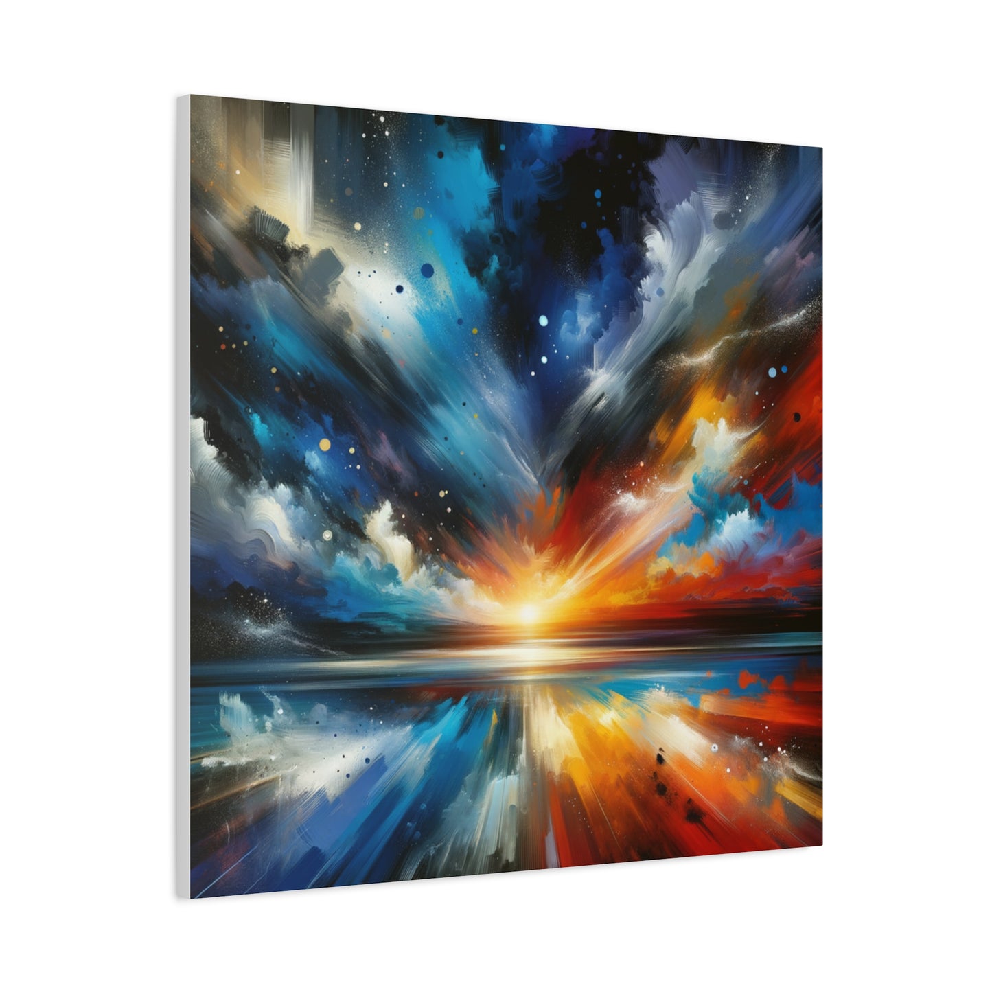 Vibrant Cosmic Sunrise - Matte Canvas, Stretched, 1.25"