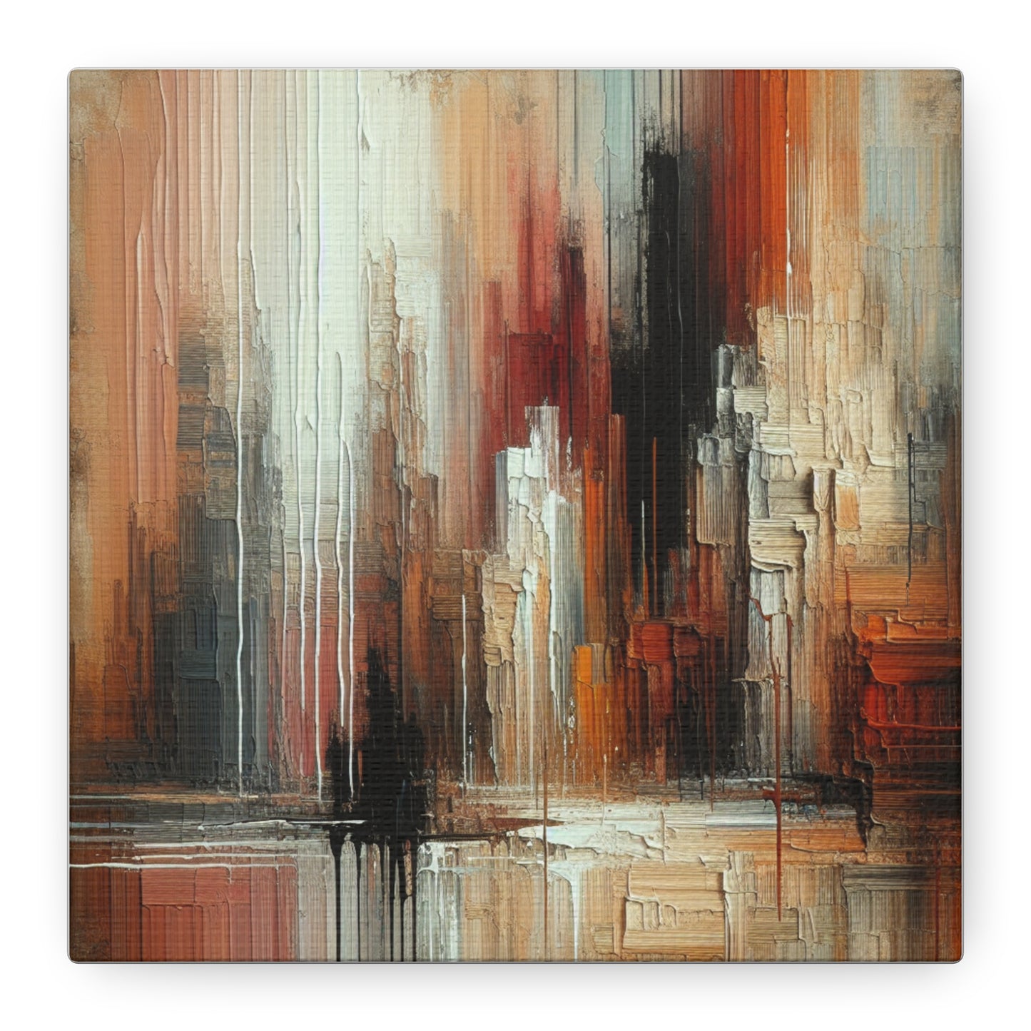 Abstract Urban - Matte Canvas, Stretched, 1.25"