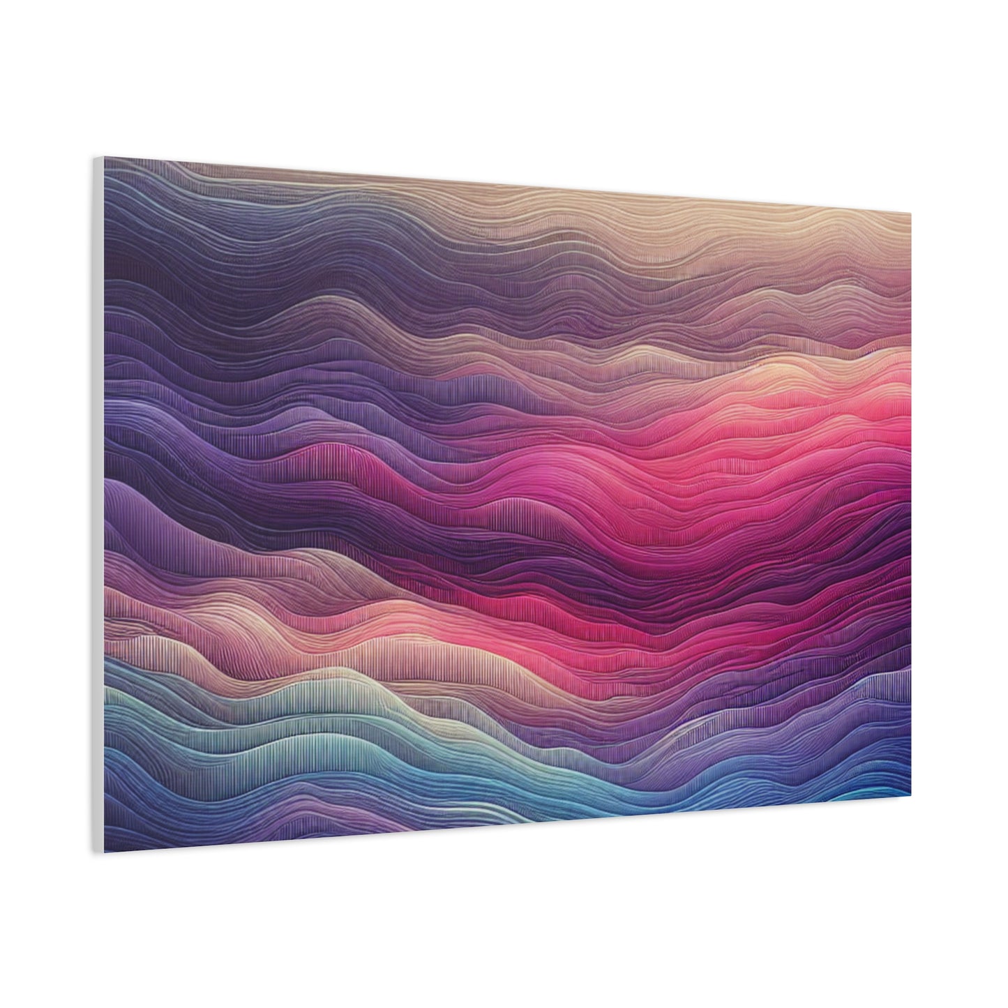 Wave Harmony - Matte Canvas, Stretched, 1.25"