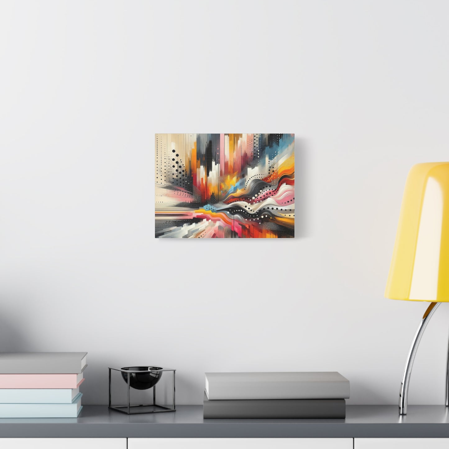 Abstract Color Symphony - Matte Canvas, Stretched, 1.25"