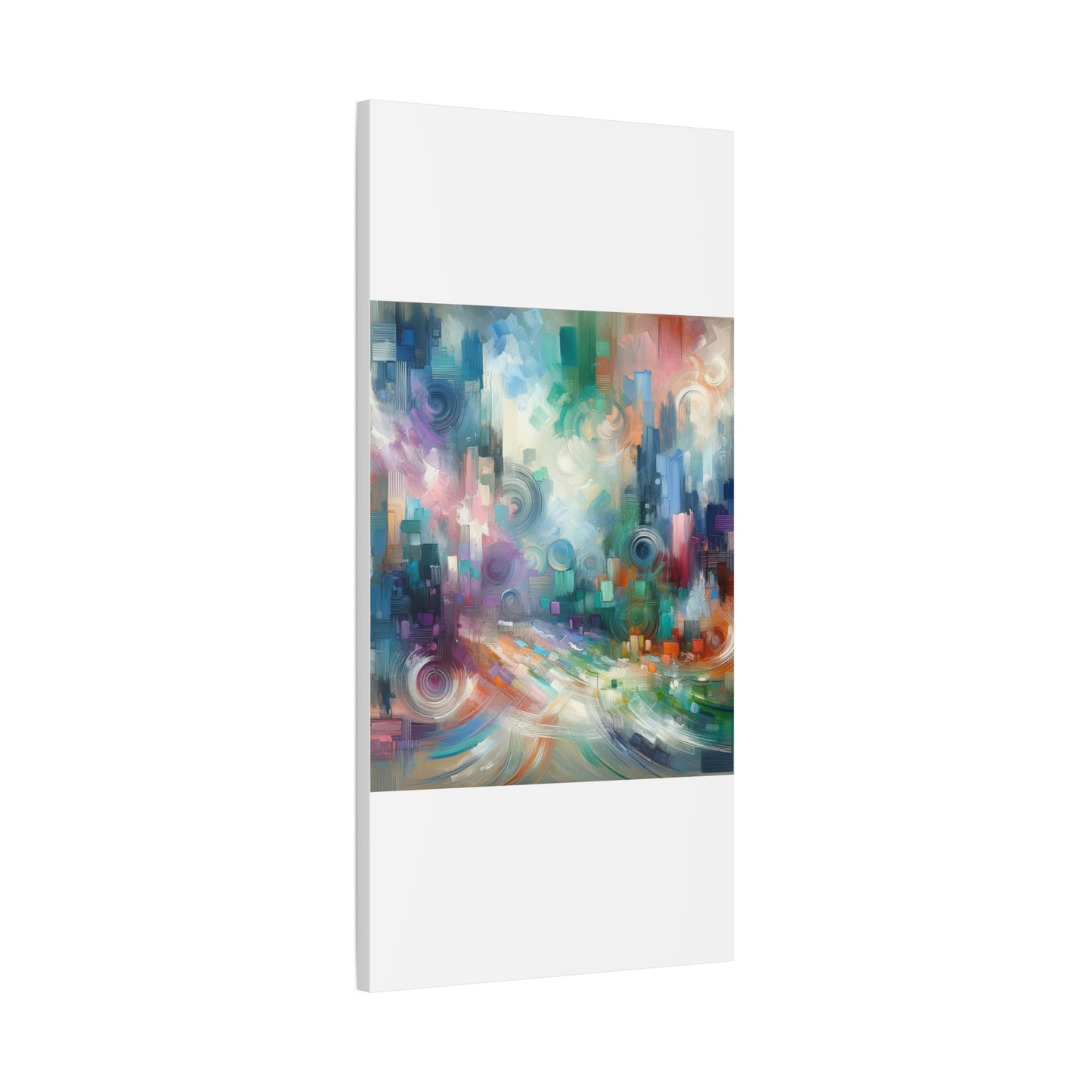 Abstract Color Symphony - Matte Canvas, Stretched, 1.25"