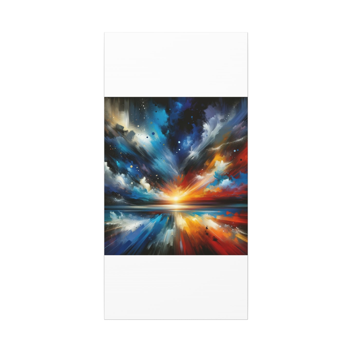 Vibrant Cosmic Sunrise - Matte Canvas, Stretched, 1.25"