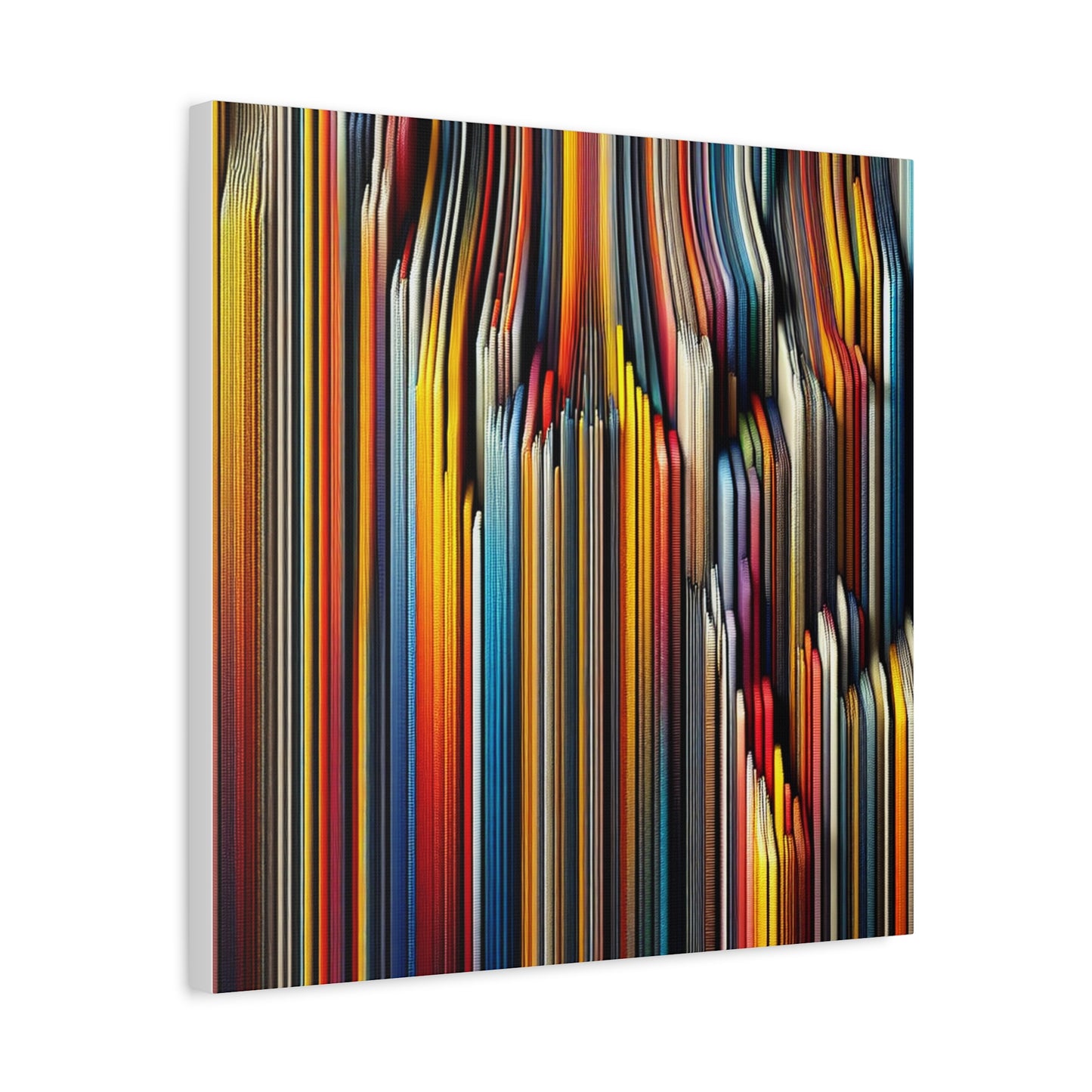 Vibrant Abstract Lines - Matte Canvas, Stretched, 1.25"