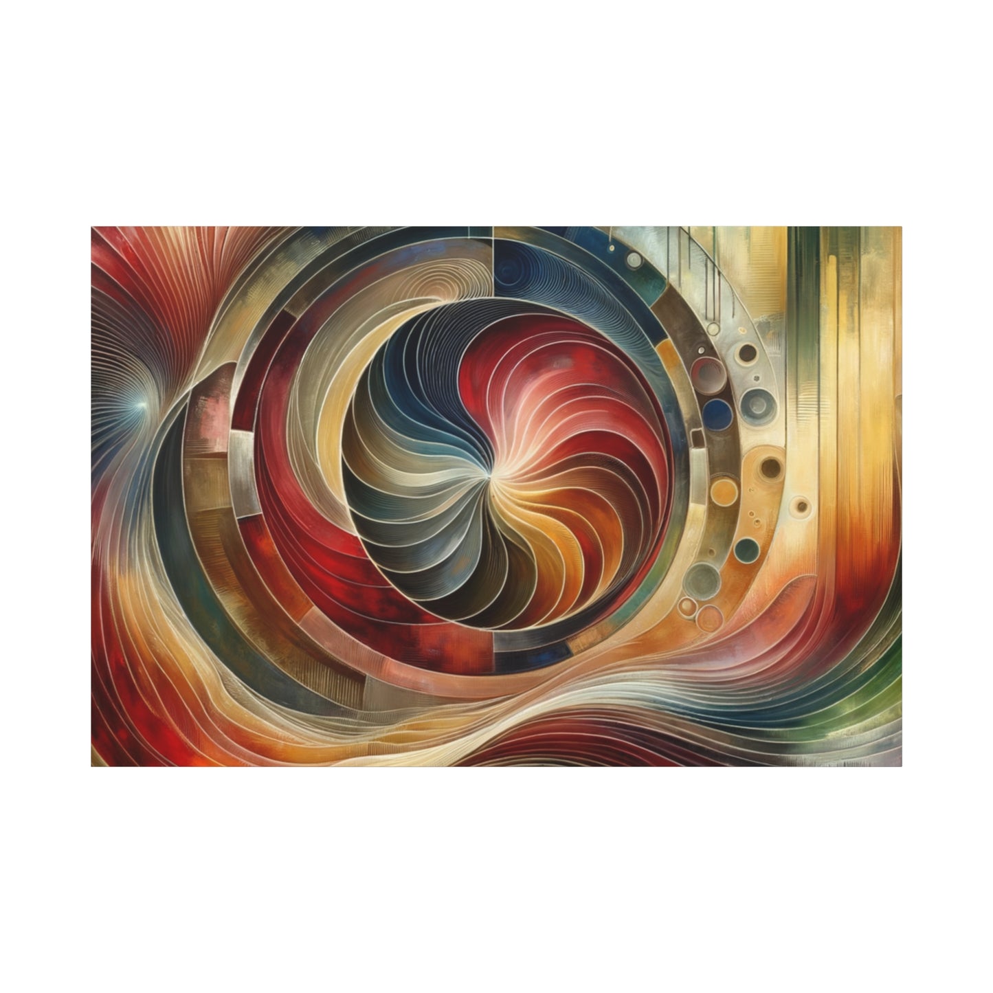 Abstract Swirl - Matte Canvas, Stretched, 1.25"