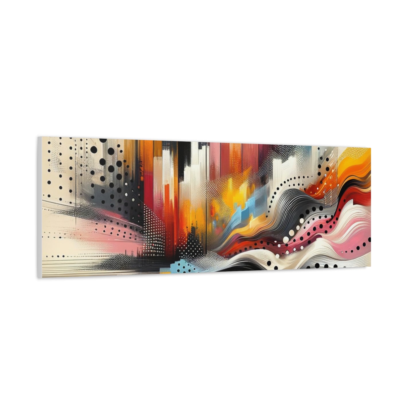 Abstract Color Symphony - Matte Canvas, Stretched, 1.25"