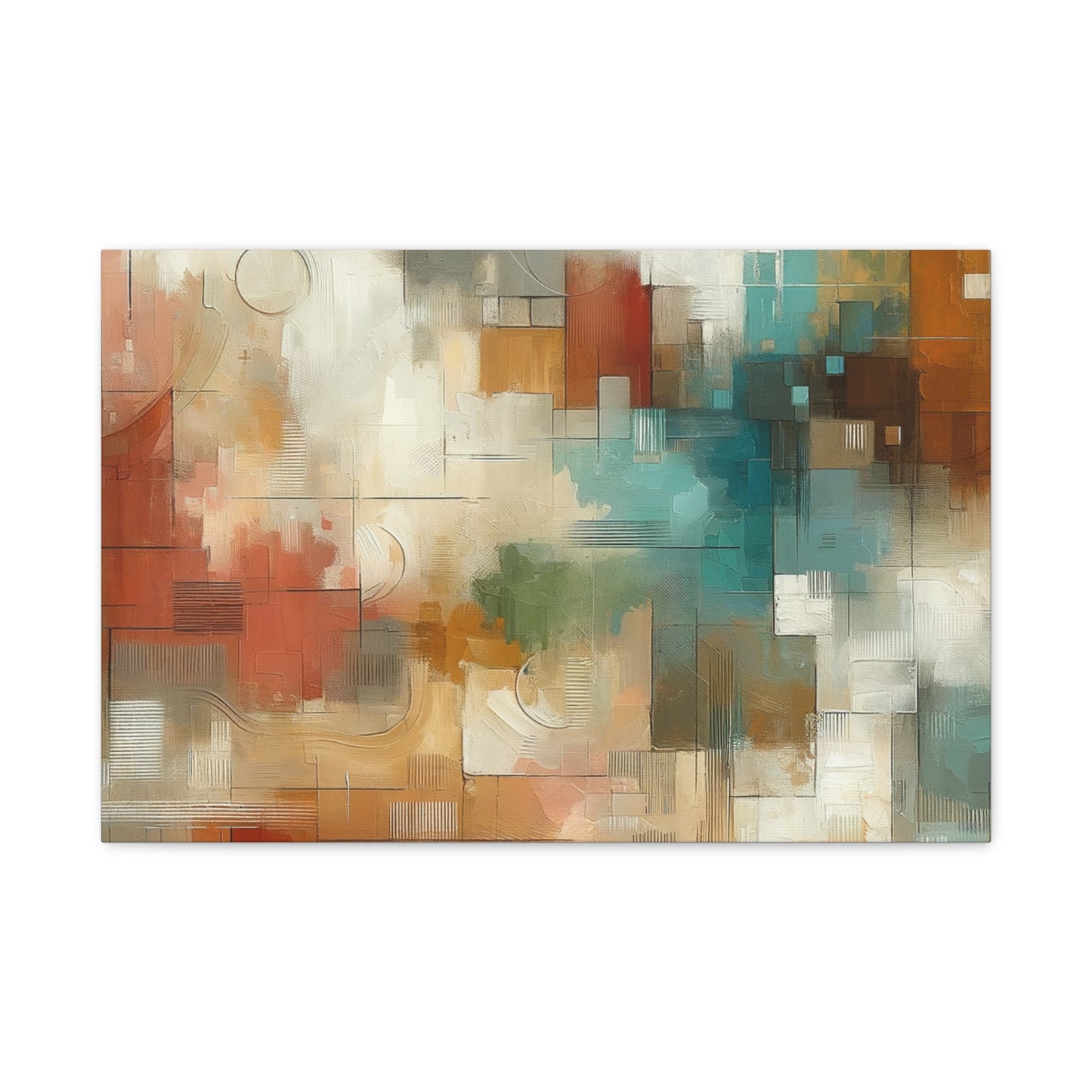 Abstract Symphony - Matte Canvas, Stretched, 1.25"