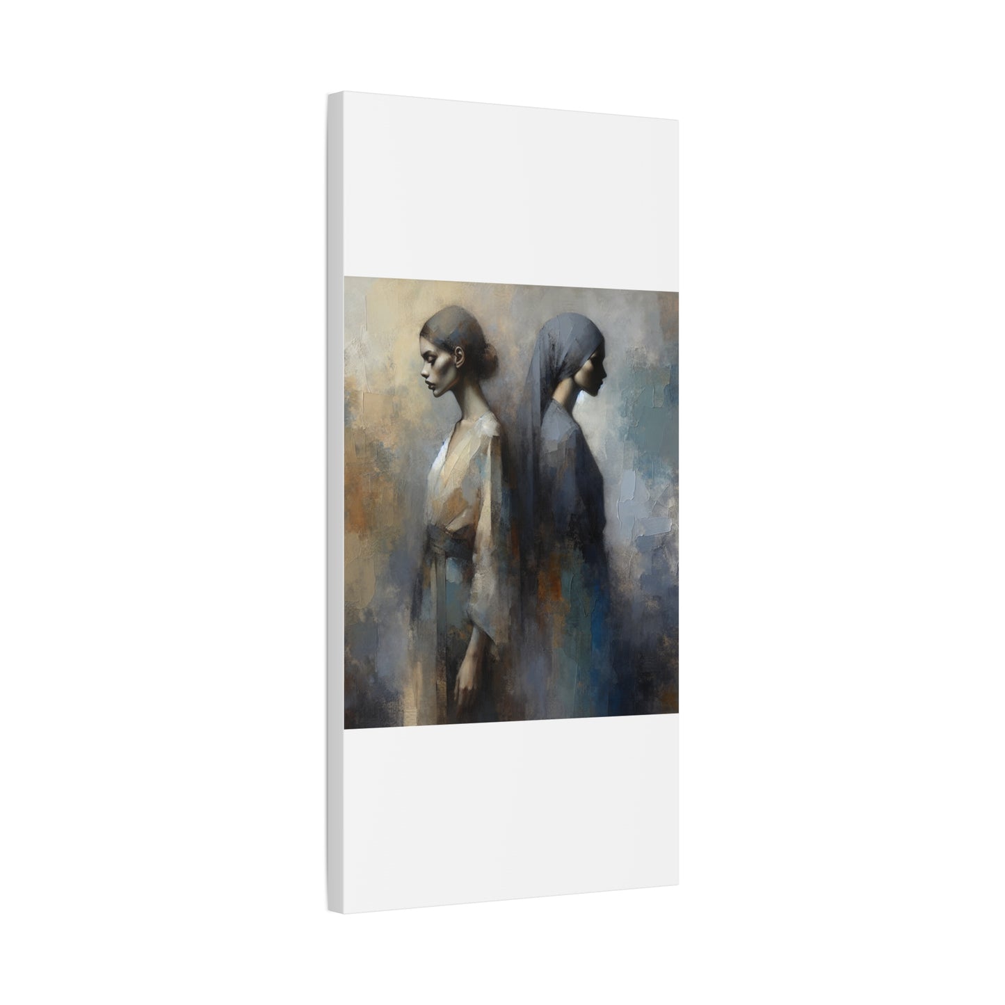 Matte Canvas, Stretched, 1.25" - Abstract Portraits in Contrast