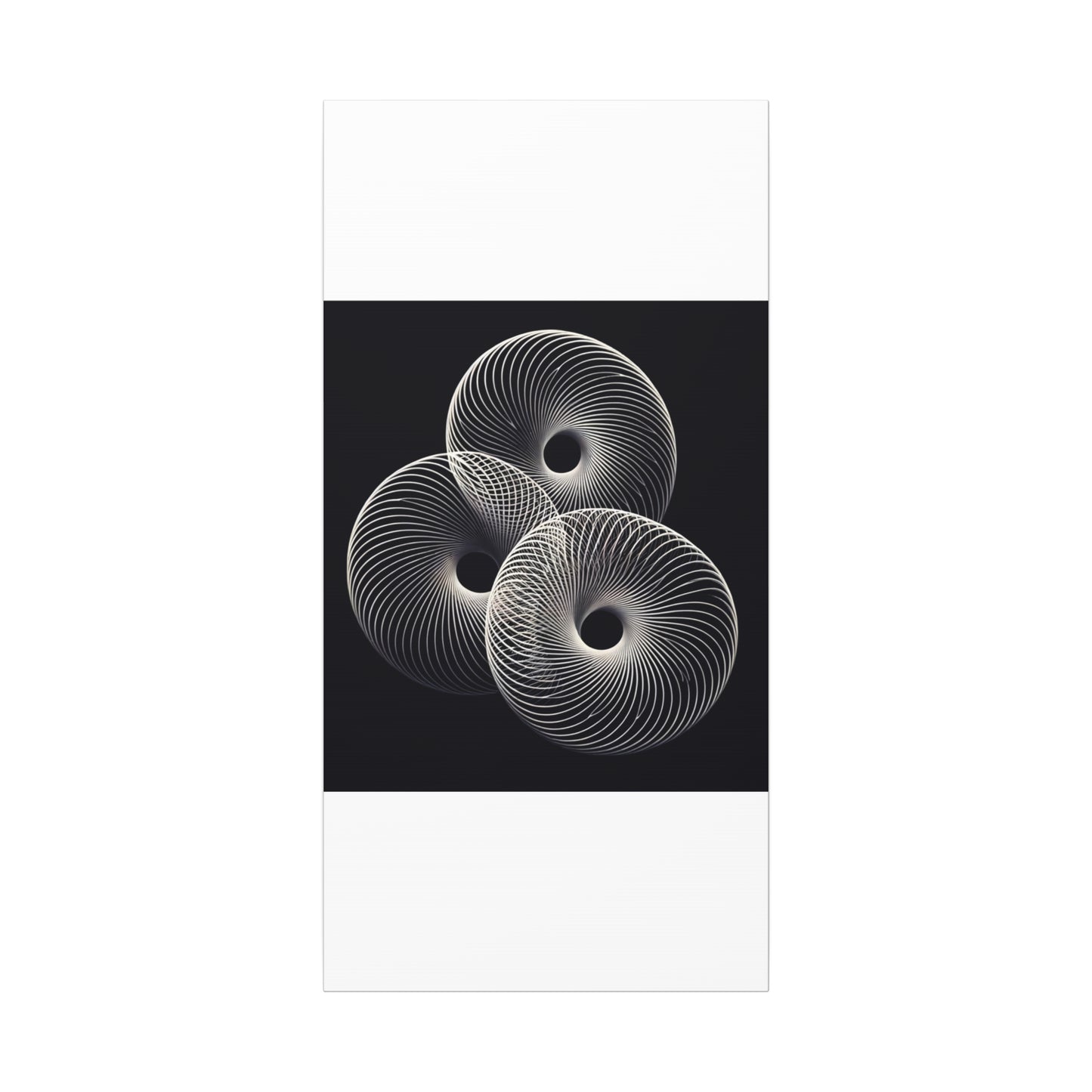 Abstract Spirals Matte Canvas, Stretched, 1.25"