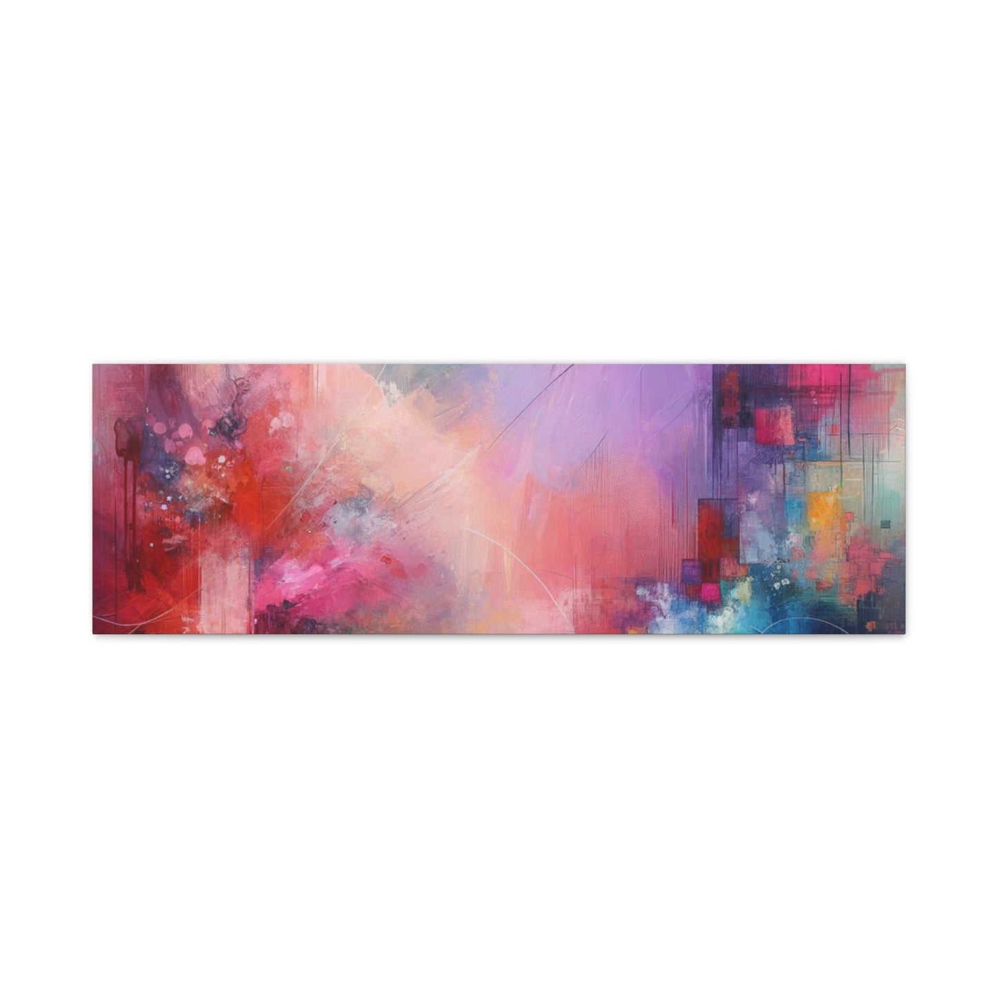 Abstract Color Symphony - Matte Canvas, Stretched, 1.25"